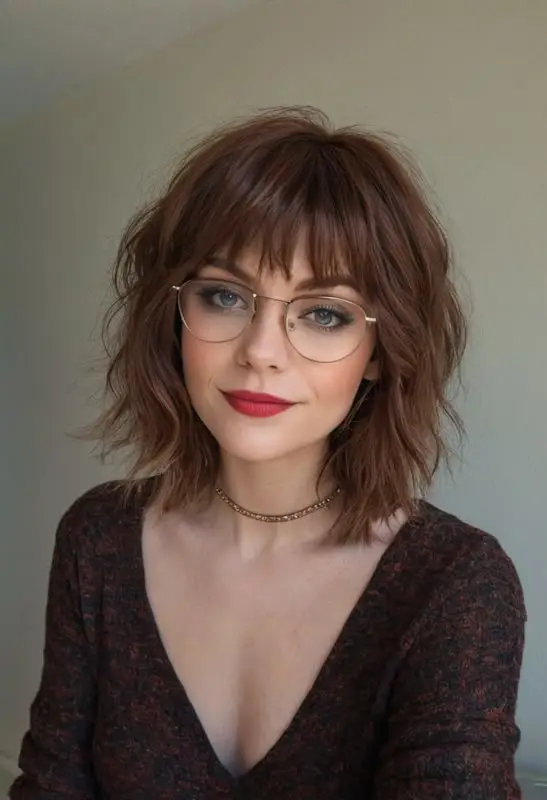 Short Layered Hair