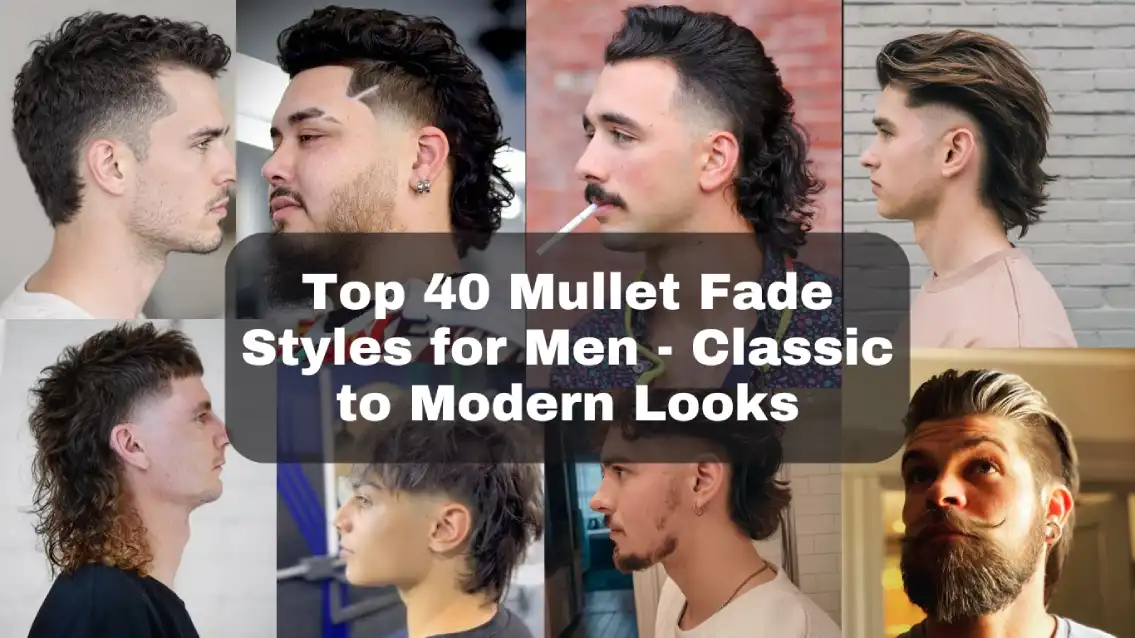 40 Mullet Fade Haircuts That Prove This Style is Back