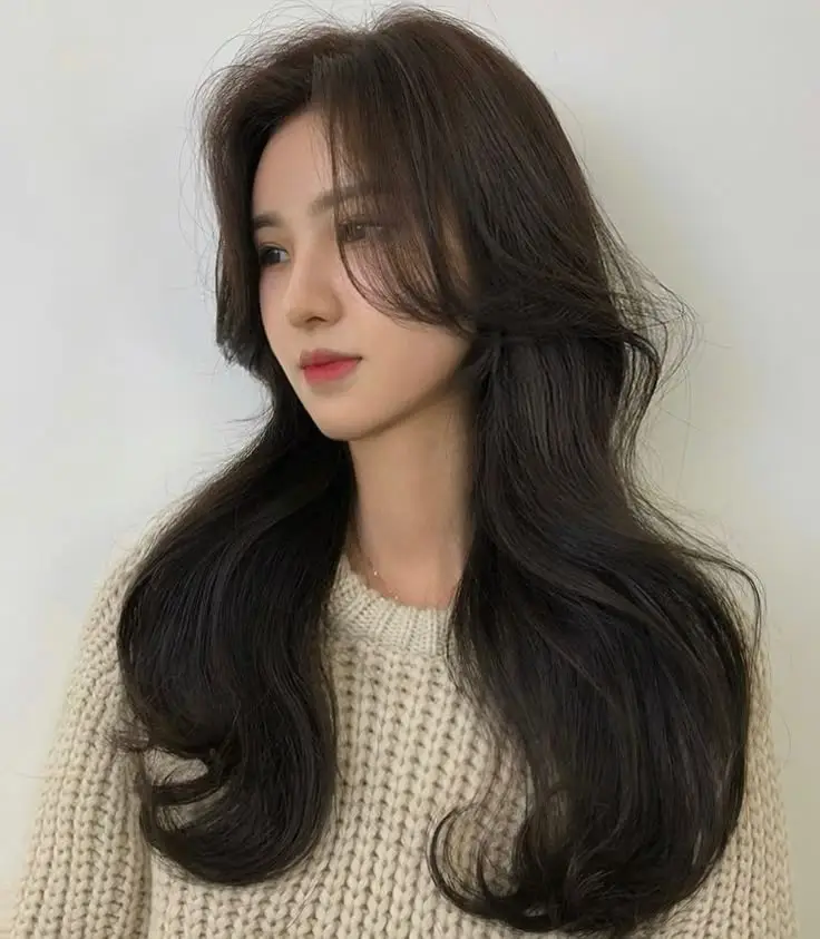 With Korean Hair