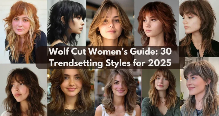 Wolf Cut Women’s Guide: 30 Trendsetting Styles for 2025