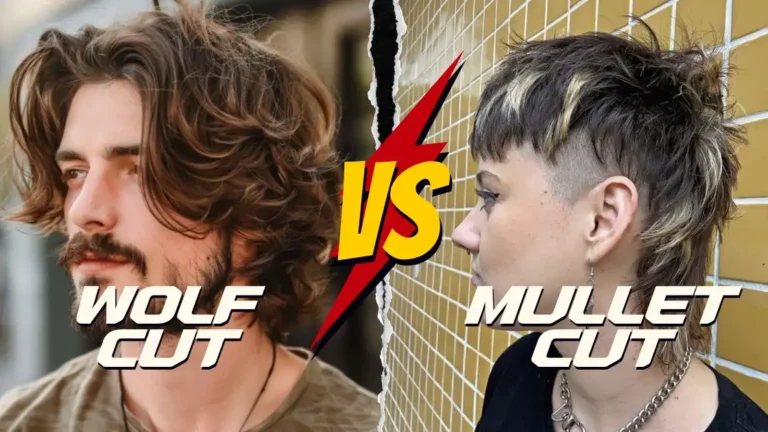 wolf cut vs mullet